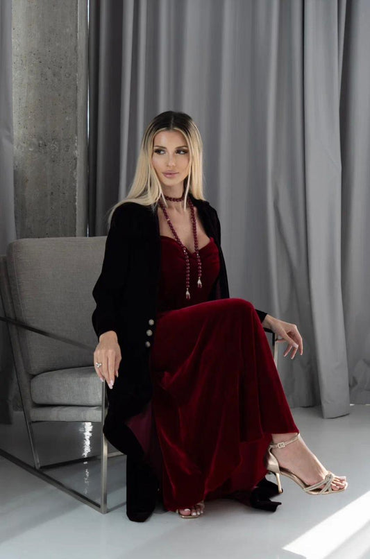 Velour Grace Classic Abaya