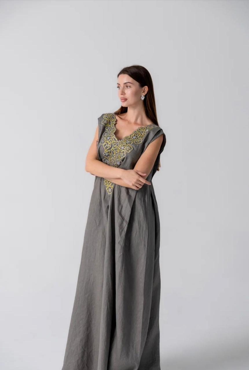Linen Aurelia Lightweight Jalabiya