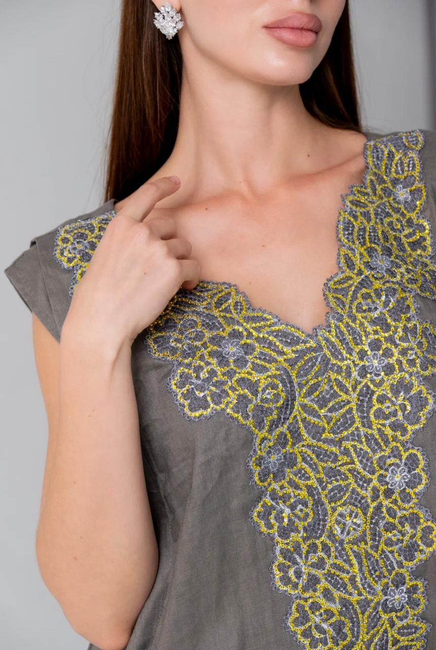 Linen Aurelia Lightweight Jalabiya