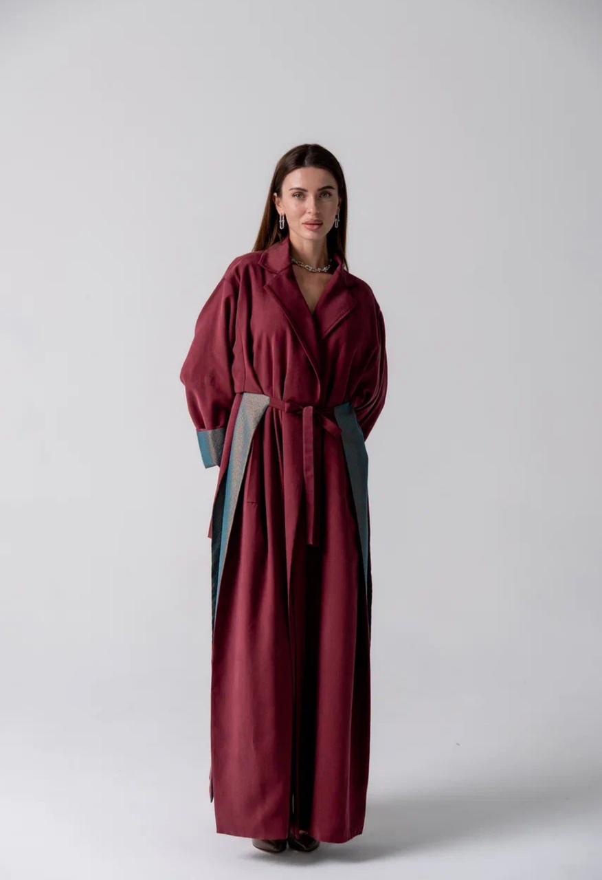 Crimson Aura Elegant Jacket