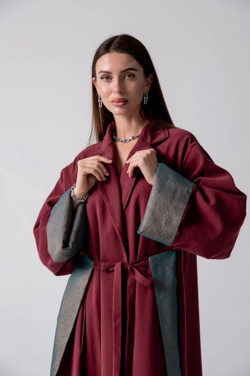 Crimson Aura Elegant Jacket