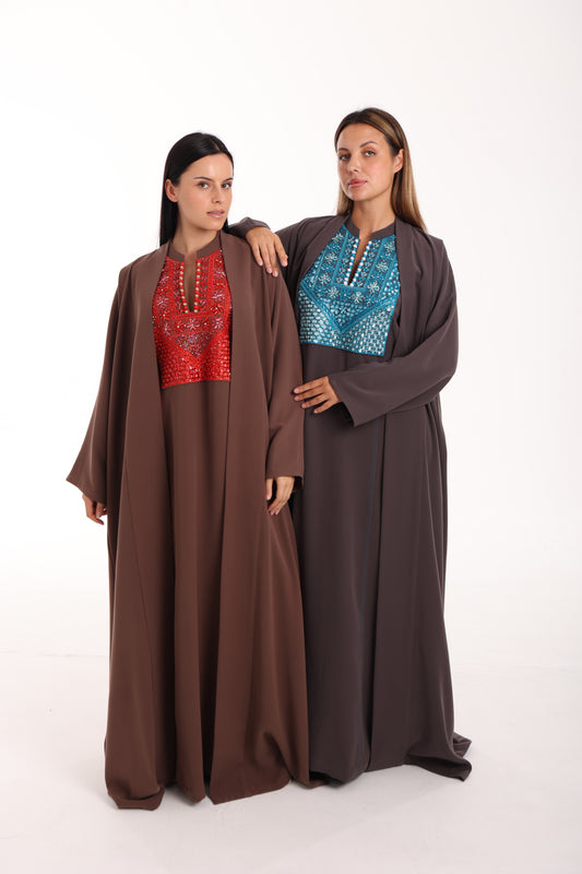 Dress with Abaya